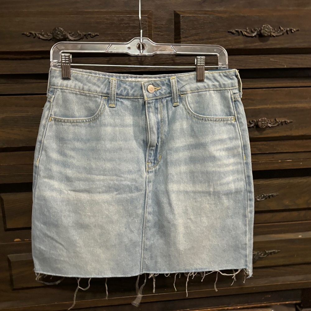 Hollister Denim Pencil Skirt Casual